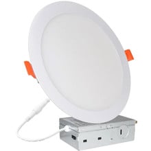 12 Inch Edge Lit Recessed LED Downlight - 24 Watt- 1800 Lumens - 4000K Cool White - 120V - Dimmable - Recessed Can Not Required