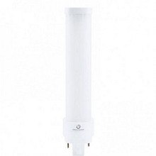 2 Pin PL LED Lamp - Replaces 13 Watt- GX23-2 Base Lamps - Ballast Compatible or Bypass, 3000K and 550 Lumens