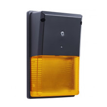 Turtle Friendly LED Rectangle Wall Packs - Economical Outdoor Wall Lights With Photocell - Choose Your Finish