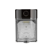 LED Mini Wallpacks - Economical Wall Mounted Light Fixtures With Photocells - Choose Your Wattage