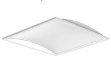 LED Curved Indirect Troffers - Ceiling Mounted Commercial Lights - 120-277V - Choose from 2x2 or 2x4 Foot Options
