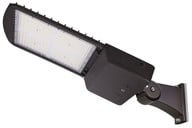 300 Watt LED Parking Lot Area Light - Adjustable Pole Mount - 42000 Lumens - 5000K Daylight - Type 5 Lens - 120-277V - Bronze Finish