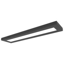 Blink Linear 5.5' x 24' LED Surface Mounted Ceiling Light - 24 Watt - 1870 Lumens - Color Temperature Selectable 27K/30K/35K/40K/50K - 120-277V - Dimmable - Black Finish