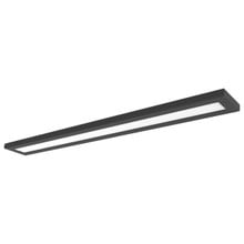 Blink Linear 5.5' x 48' LED Surface Mounted Ceiling Light - 42 Watt - 3100 Lumens - Color Temperature Selectable 27K/30K/35K/40K/50K - 120-277V - Dimmable - Black Finish