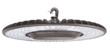 Watt Selectable 350W/280W/210W/140W UFO LED High Bay Light - Max 62,000 Lumens - 5000K Daylight - 120-277V - Black Finish