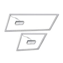 LED Grid Frame Lights - Decorative Drop Ceiling Light Fixtures - 120-277V - Choose Your Size and Color Temperature