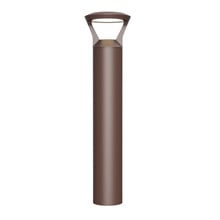 LED Bollard Lights - For Commercial Driveways and Parking Lots - Lens Free Y Shaped Head - 24/19/14W - 3000 Max Lumens - Color Selectable 30K, 40K, 50K - Bronze Finish