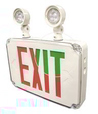 LED Wet Location Exit Combos - Choose Your Options