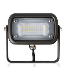 LED Outdoor Flood Light - 15 Watt - Trunnion Mount - 1950 Lumens - 5000K Daylight - 120-277V - Bronze Finish