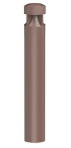 LED Bollard Lights - For Commercial Driveways and Parking Lots - Lens Free Split Cone Head - 24/19/14W - 3000 Max Lumens - Color Selectable 30K, 40K, 50K - Bronze Finish