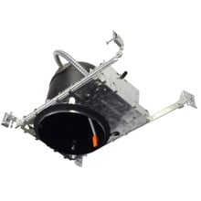 6 Inch Recessed Housing For New Construction - Insulated Ceiling And Air Tight Rated - TP24 Connector -120V - UL Listed