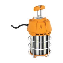 LED Temporary Construction Hi-Bay Bulbs in 5000K Daylight - Portable Work Lights With 120V Plug - Choose your Wattage