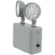 LED Wet Location TFX Emergency Lights - Industrial Grade Back Up Lighting - 120-277V - Choose Your Finish