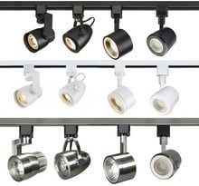 LED Track Heads Collection 1 - H Style Track Mount - Many Different Styles, Finishes, and Beam Angles