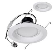 TCP L75DR56D3527K - 6 Inch Recessed Can Retrofit - 11 Watt - 800 Lumens - 2700K Warm White - 120V - Dimmable