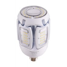 60 Watt LED Highbay Corn Retrofit Bulb - HighBay Retrofit -7320 Lumens - 2700K Warm White - 120-277V - E39 Mogul Base - Ballast Bypass