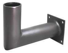 Wall Mount Bracket Bronze 90 Degrees With 2 Inch Tenon