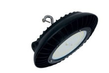 UFO LED High Bay Light - 150 Watt - 25000 Lumens - 110-277V - 5000K Daylight - 0-10V Dimmable - Black Finish