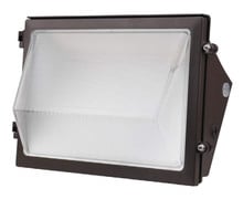 LED Wallpack - 60W/70W/80W Wattage Selectable - 10800 Max Lumens - Color Selectable 30K/40K/50K - 120-277V - Bronze Finish