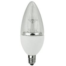 LED B11 Bulbs - Chandelier Bulb - E12 or E26 Base - 120V