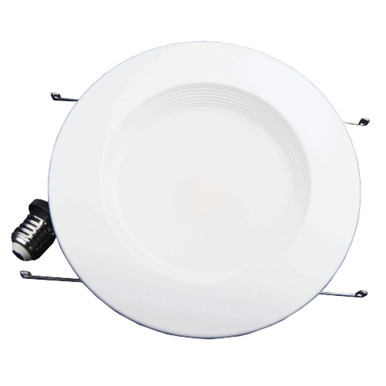 Superior Lighting L11DR56D3527K95 - 6 Inch LED Recessed Downlight - 11 Watt - 700 Lumens - 2700K Warm White Baffle Trim- 120V - Recessed Can Required - Dimmable