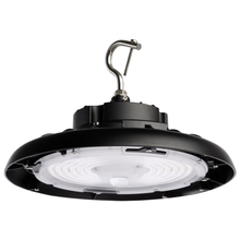 UFO LED High Bay Light - 100 Watt - 14400 Lumens - 110-277V - 5000K Daylight - Black Finish - Motion Sensor