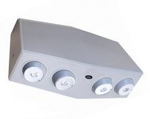 Decorative Emergency Downlight - Choose White or Black Finish With 90 Minute Battery Back-Up